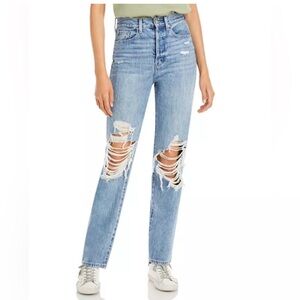 Pistola “Cassie” distressed jeans